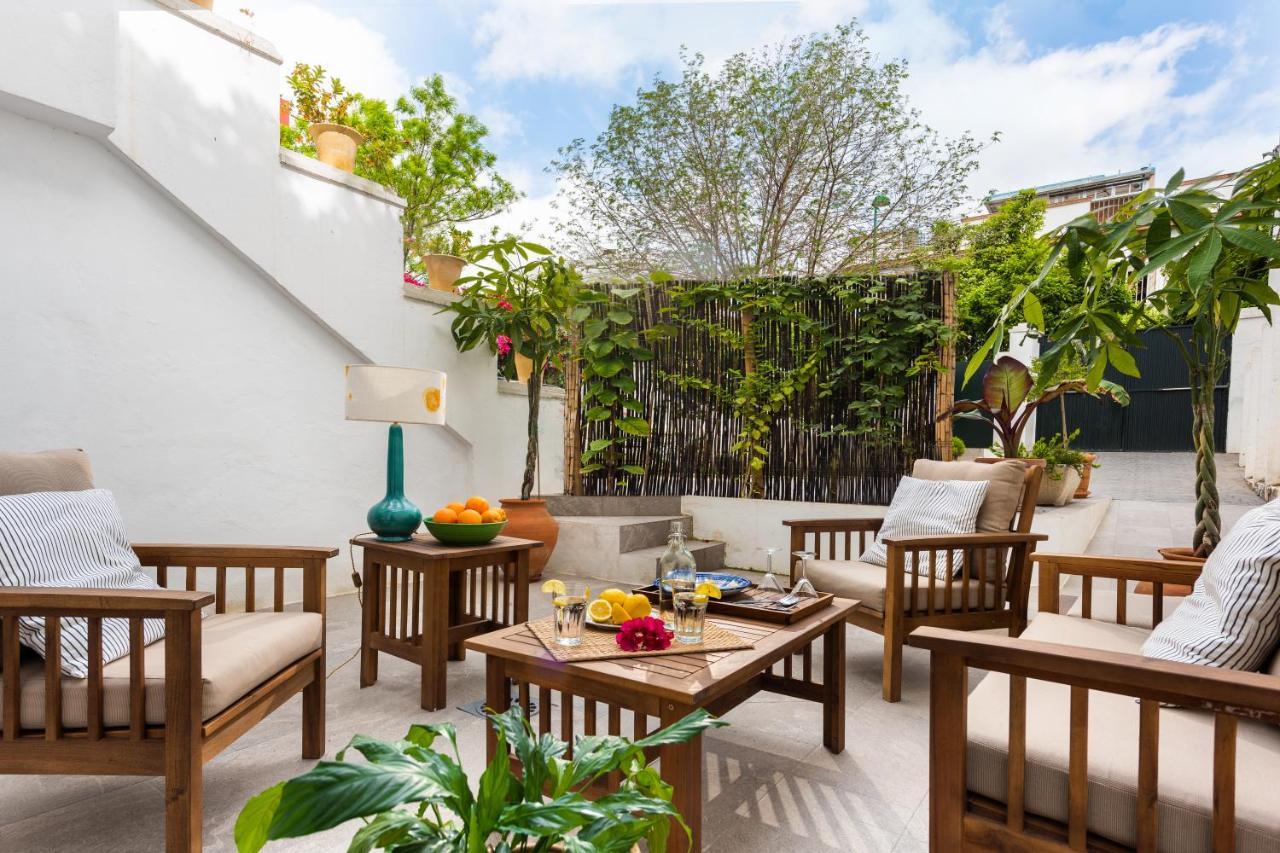 Plaza Espana, Acogedor Apartamento Con Patio Sevilla Eksteriør bilde